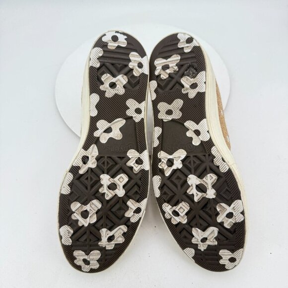 Converse Chuck 70 High Golf Le Fleur Men Size 11 163168C Fabric Weave Brown Shoe - Picture 8 of 11